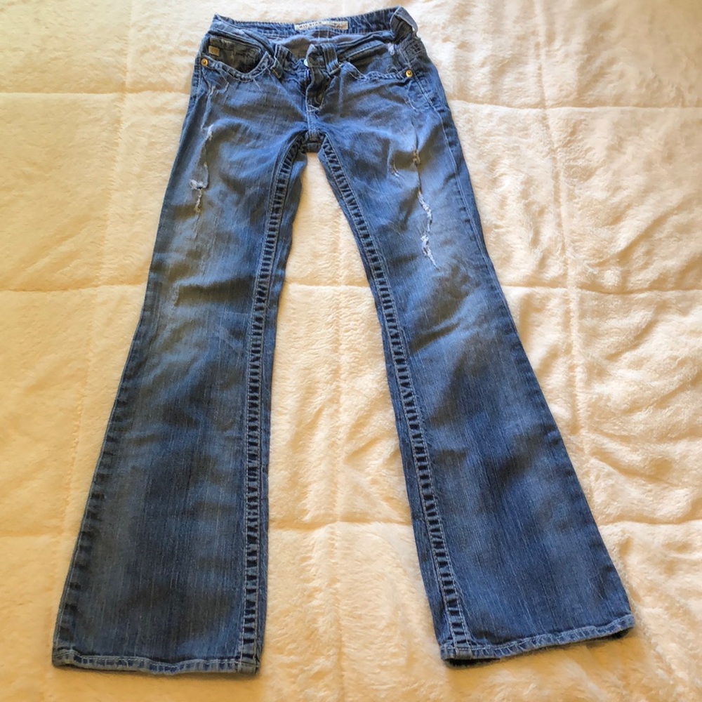 Big star low rise jeans size 24